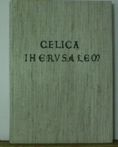 Celica Ihervsalem: Festschrift für Erich Stephany Books