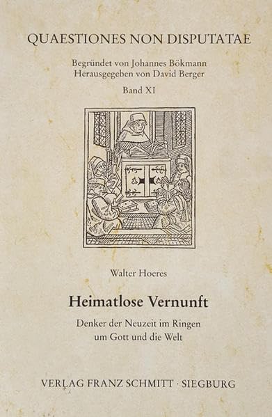 Heimatlose Vernunft (Quaestiones non disputatae) Religion & Esotericism