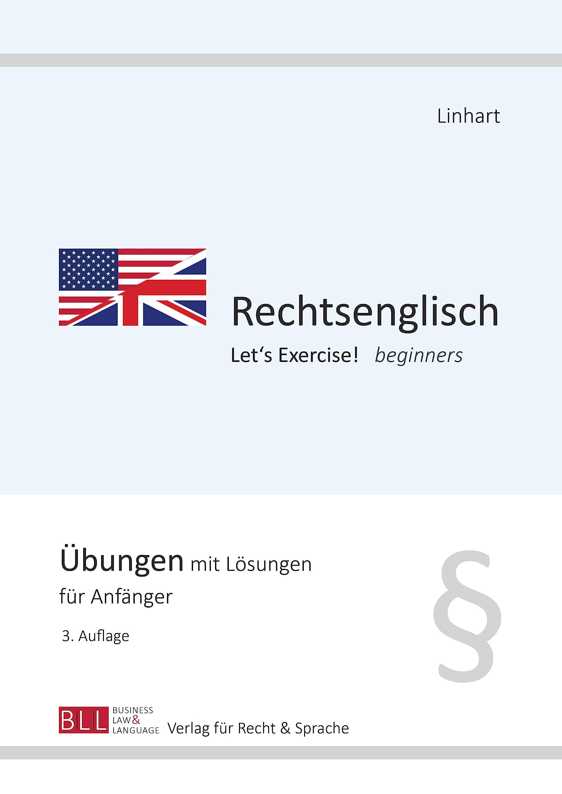 Rechtsenglisch I - Let's Exercise! beginners Law Books