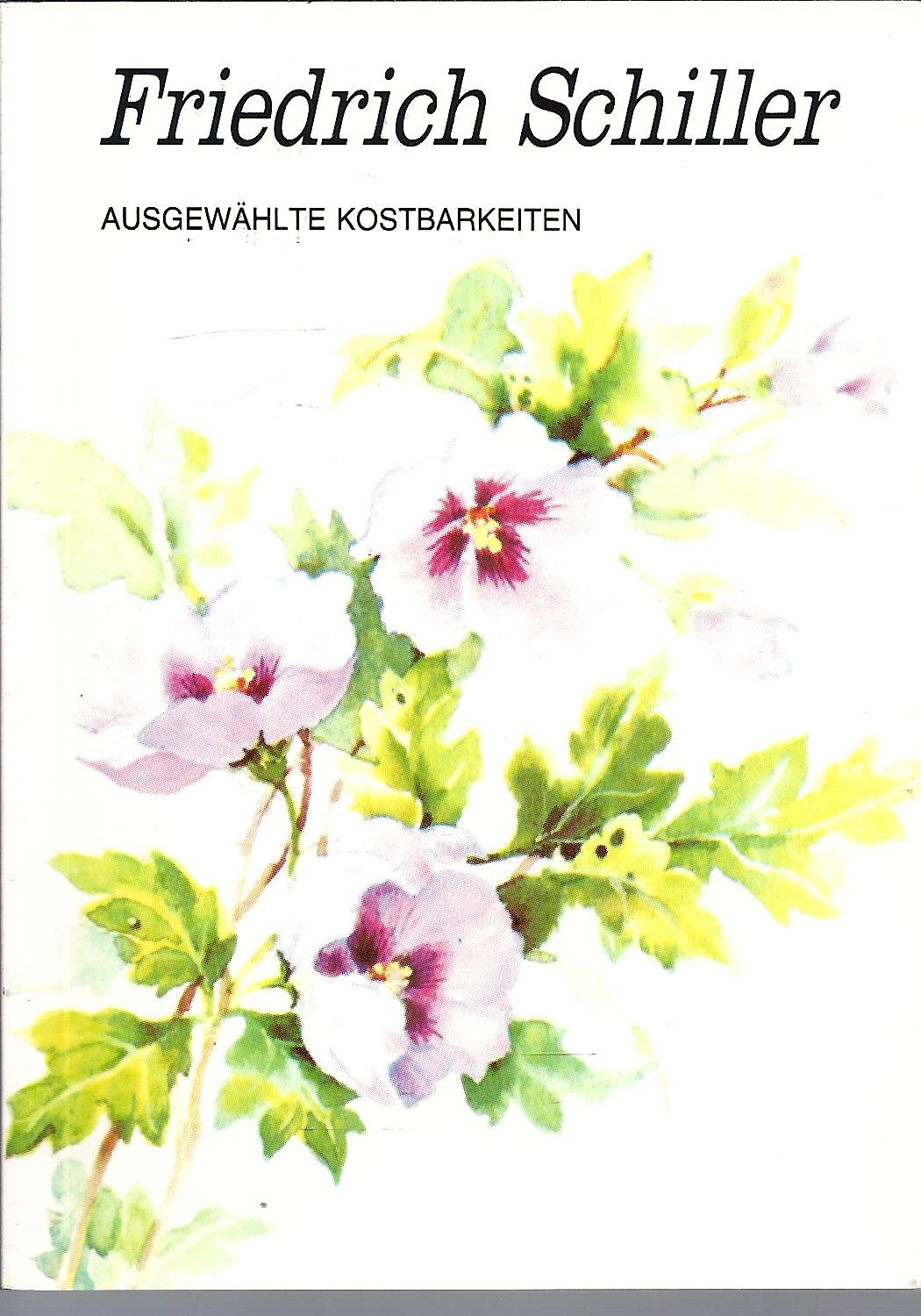 Product Image: Friedrich Schiller (Ausgewählte Kostbarkeiten)