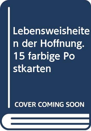 Lebensweisheiten der Hoffnung (Geschenkpostkartenbücher) Travel