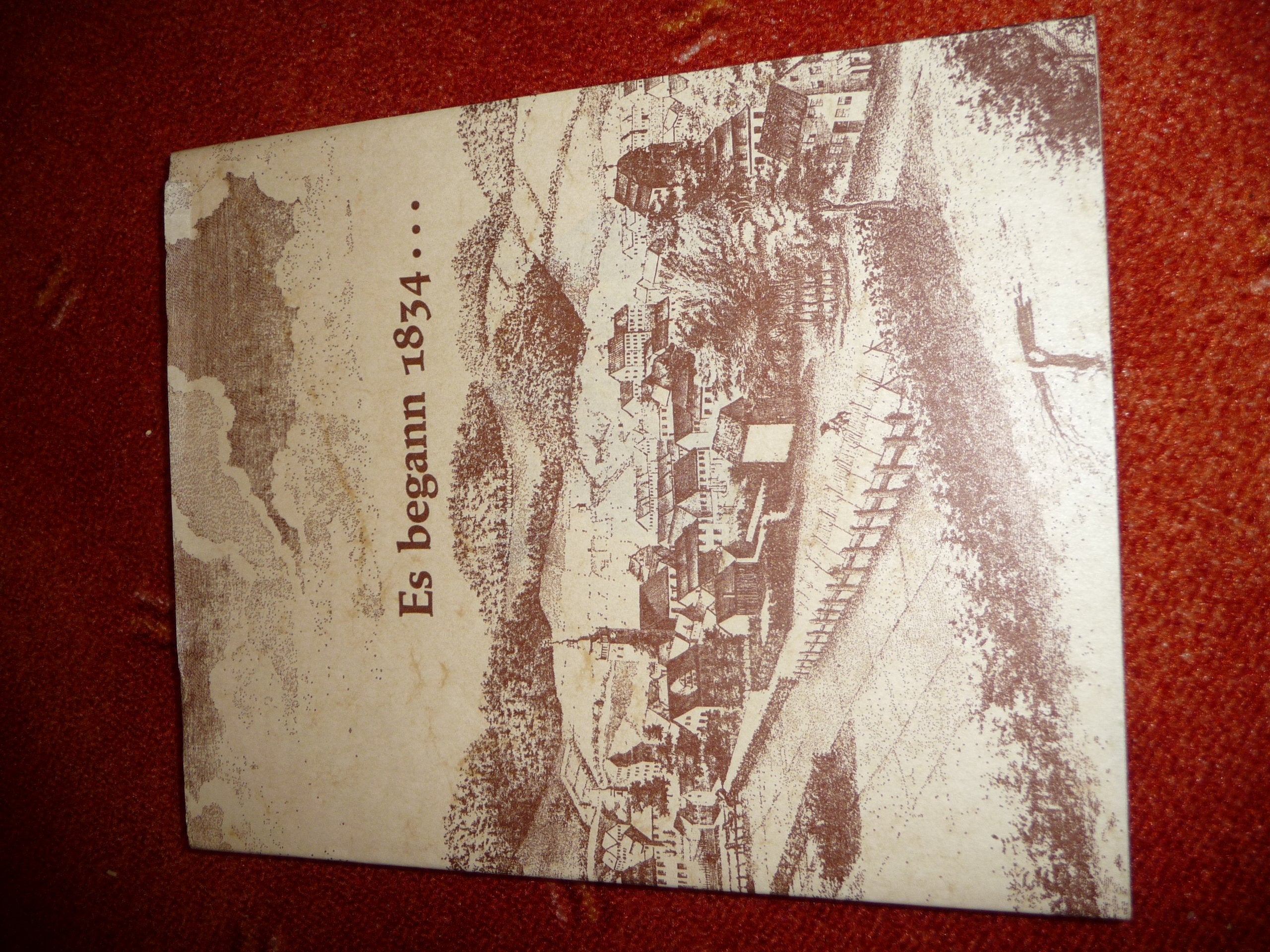 Es begann 1834 ... Books
