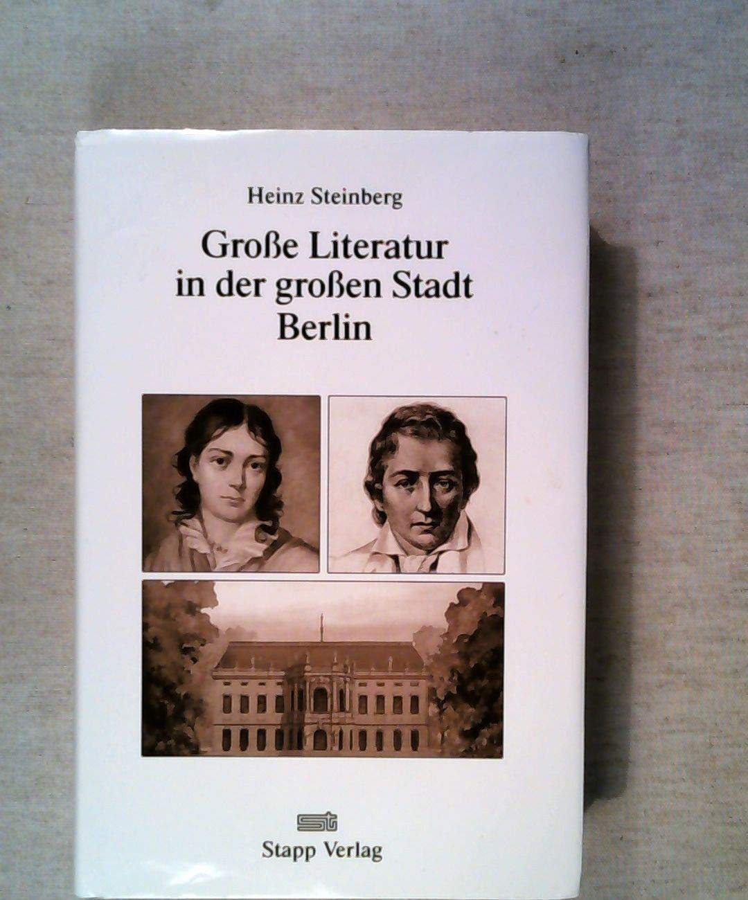 Große Literatur in der großen Stadt Berlin. Books