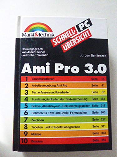 AmiPro 3.0 (PC-Schnellübersicht) Books