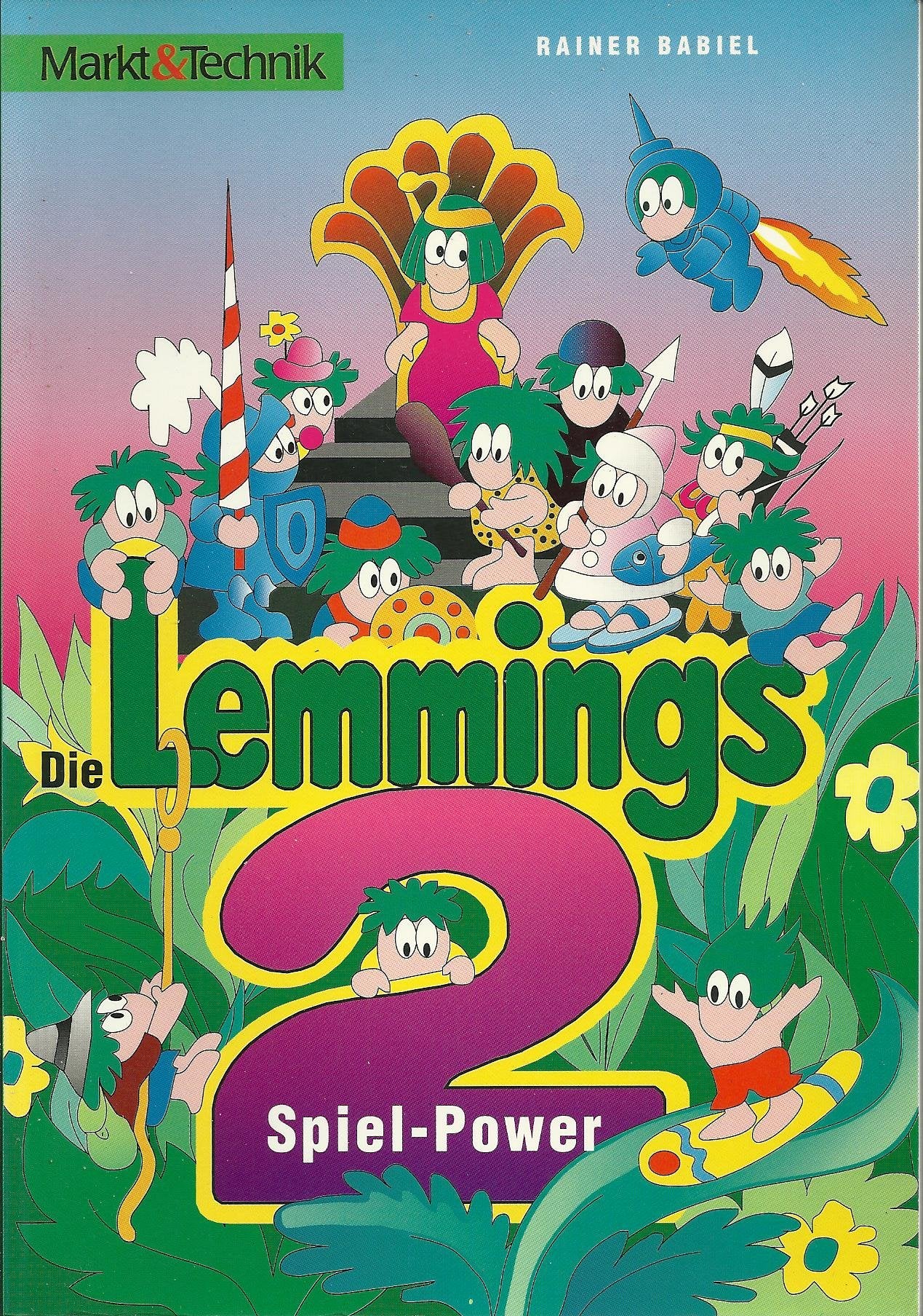 Die Lemmings 2 Spiel-Power Books