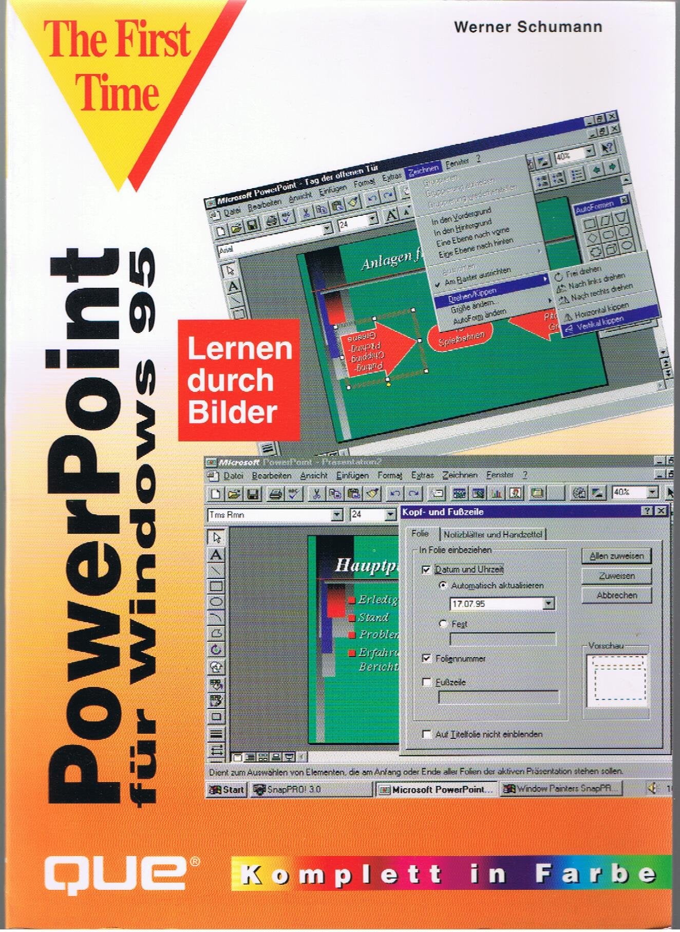Power Point für Windows 95: Lernen durch Bilder (The First Time) Books