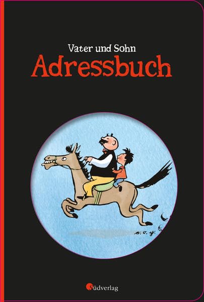 Vater und Sohn - Adressbuch: Liebevoll gestaltet, in Farbe Manga