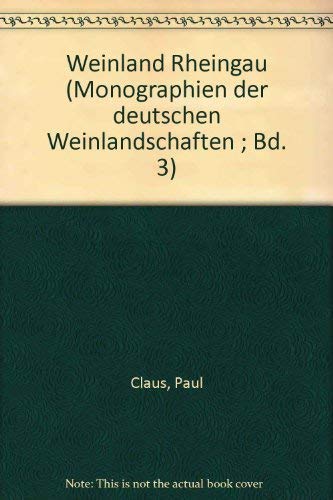 Weinland Rheingau Books