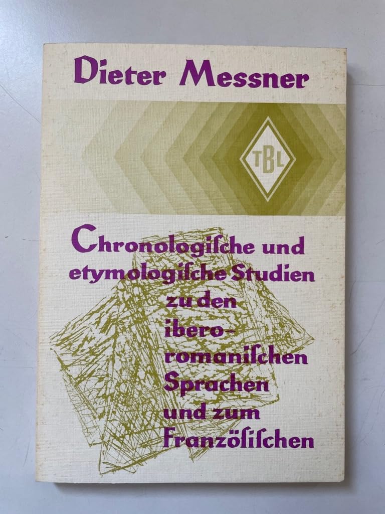 Chronologische und etymologische Studien zu den iberoromanischen Sprachen und zum Französischen. (=Tübinger Beiträge zur Linguistik; 49). Books