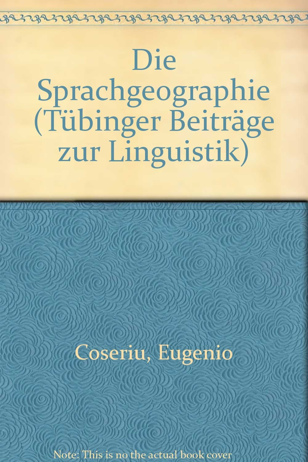 Die Sprachgeographie. ( = Tübinger Beiträge zur Linguistik, 57) . book