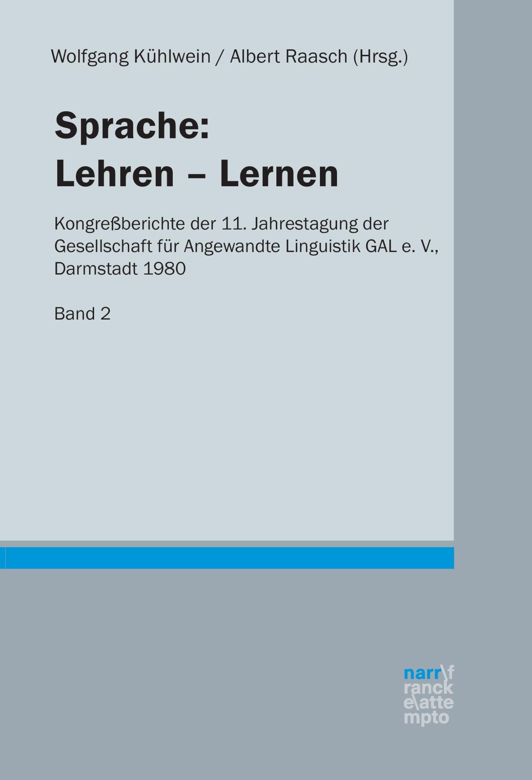 Sprache: Lehren-Lernen, Band 2 Books