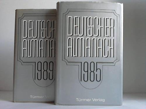 Deutscher Almanach 1989 Books