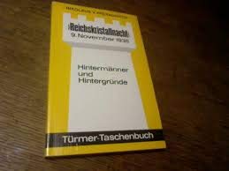 Reichskristallnacht 9. November 1938. Hintermänner und Hintergründe. Books