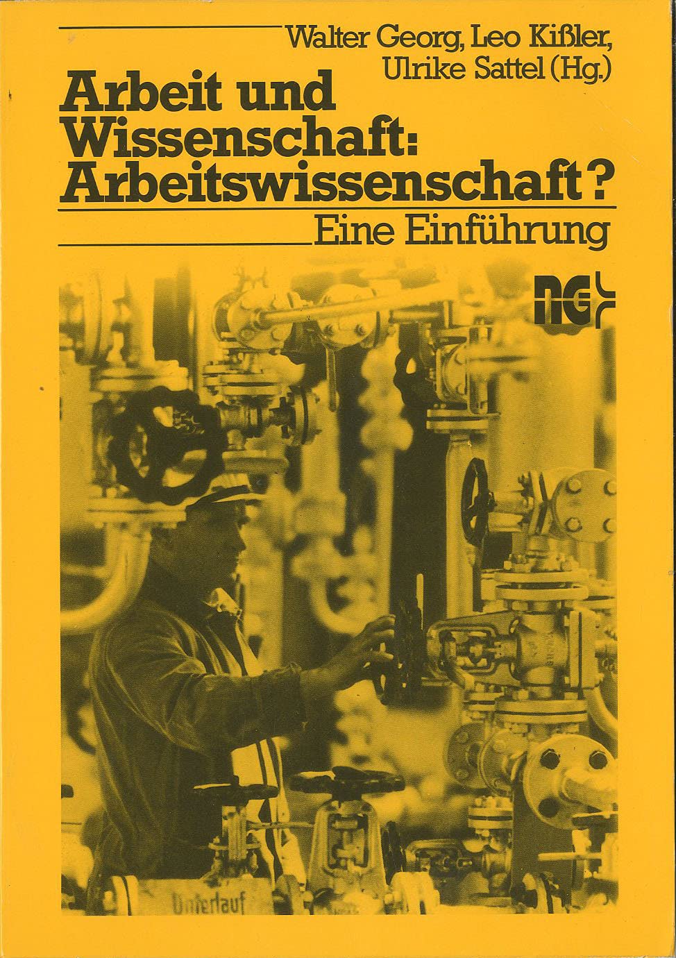 Arbeit und Wissenschaft: Arbeitswissenschaft: Eine Einführung (Reihe Arbeit) Books