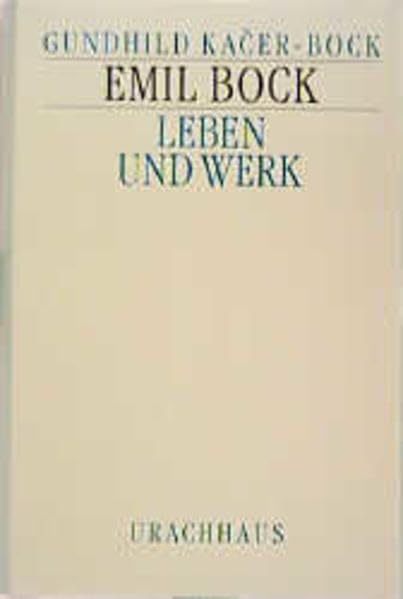 Emil Bock Politics & Society Books