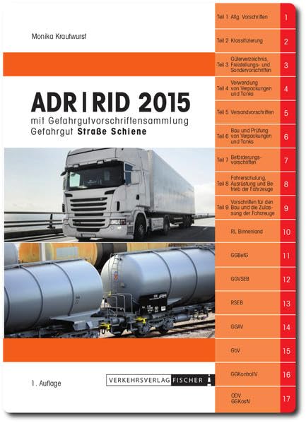 ADR / RID 2015: Siehe Neuauflage zum 01.07.2015 - ISBN 978-3-87841-667-8 Leisure, Home & Garden