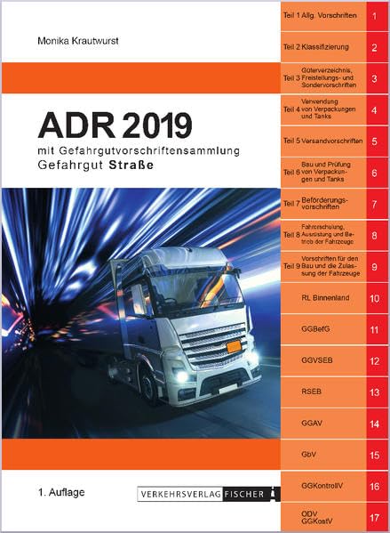ADR 2019: mit Gefahrgutvorschriftensammlung Law