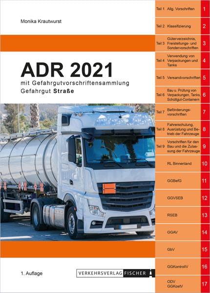 ADR 2021: mit Gefahrgutvorschriftensammlung Law
