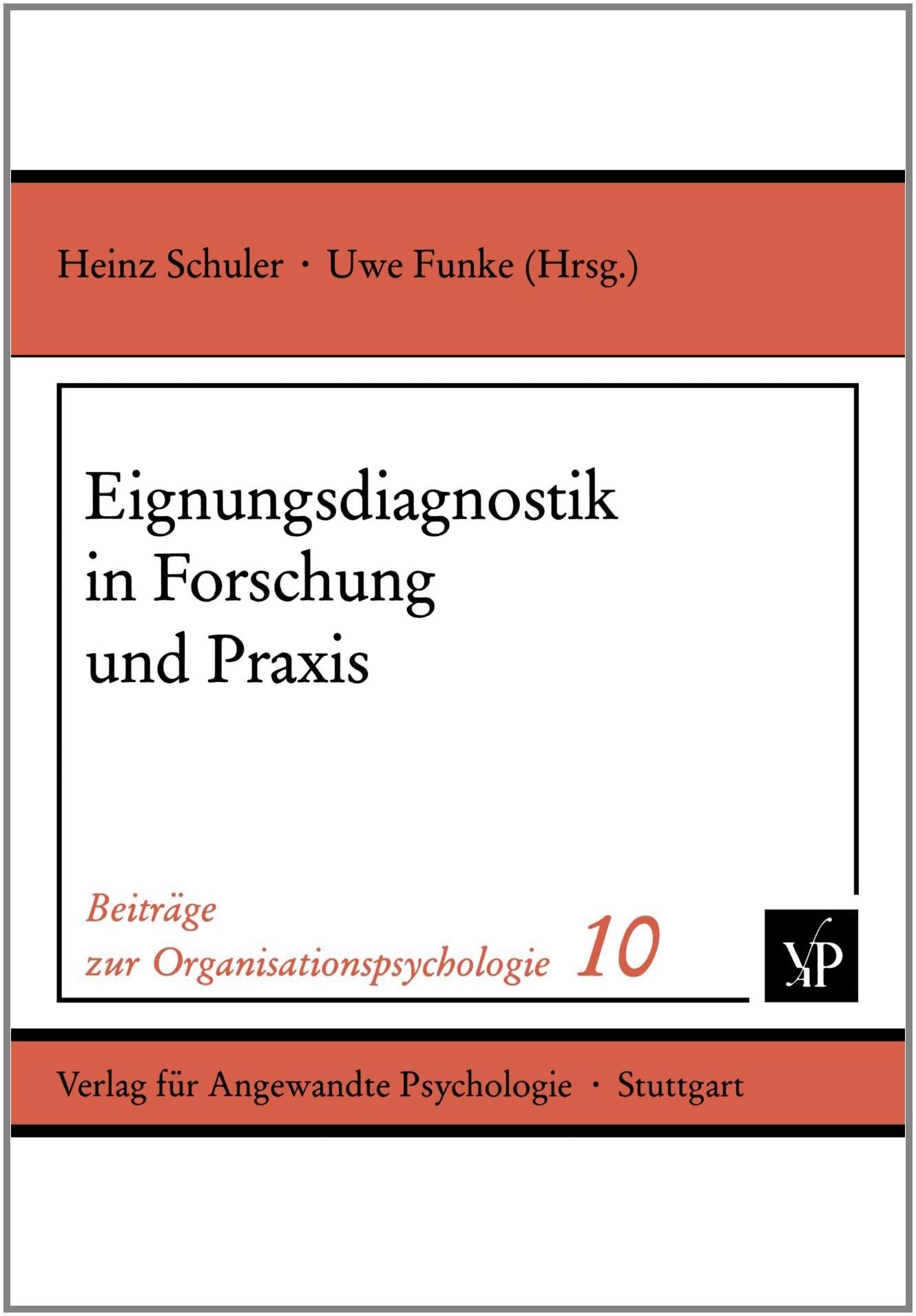 Eignungsdiagnostik in Forschung und Praxis Business, Finance & Career