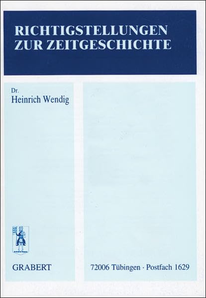 Richtigstellungen zur Zeitgeschichte 12 book