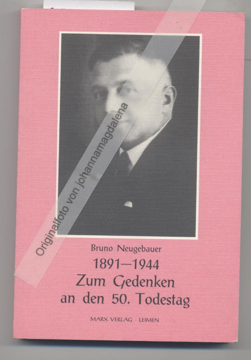 1891-1944 Zum Gedenken an den 50. Todestag Books