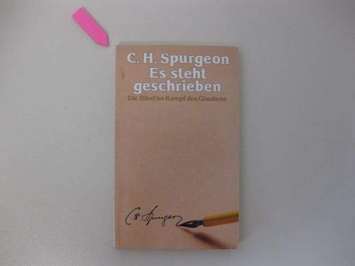 Es steht geschrieben. Die Bibel im Kampf des Glaubens Religion & Esotericism