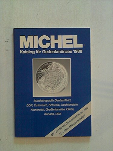 Katalog für Gedenkmünzen 1988 Reference Books