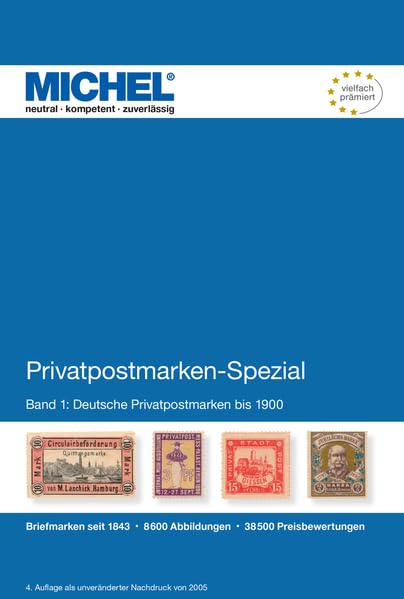 MICHEL-Privatpostmarken-Katalog Deutschland 2005/2006: Band 1 Deutsche Privatpostmarken bis 1900 Hobbies & Crafts