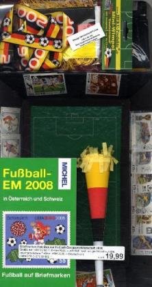 Fußball-Fanbox inkl. Fußball-Katalog zur EM 2008: Inhalt: MICHEL-Katalog zur Fußball-EM 2008, Deutschland-Fahne (150 x 90 cm), Deutschland-Autofahne, ... Schlüsselanhänger Fußball, Stadion-Tröte Hobbies & Crafts