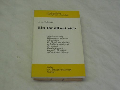 Ein Tor öffnet sich Social Sciences