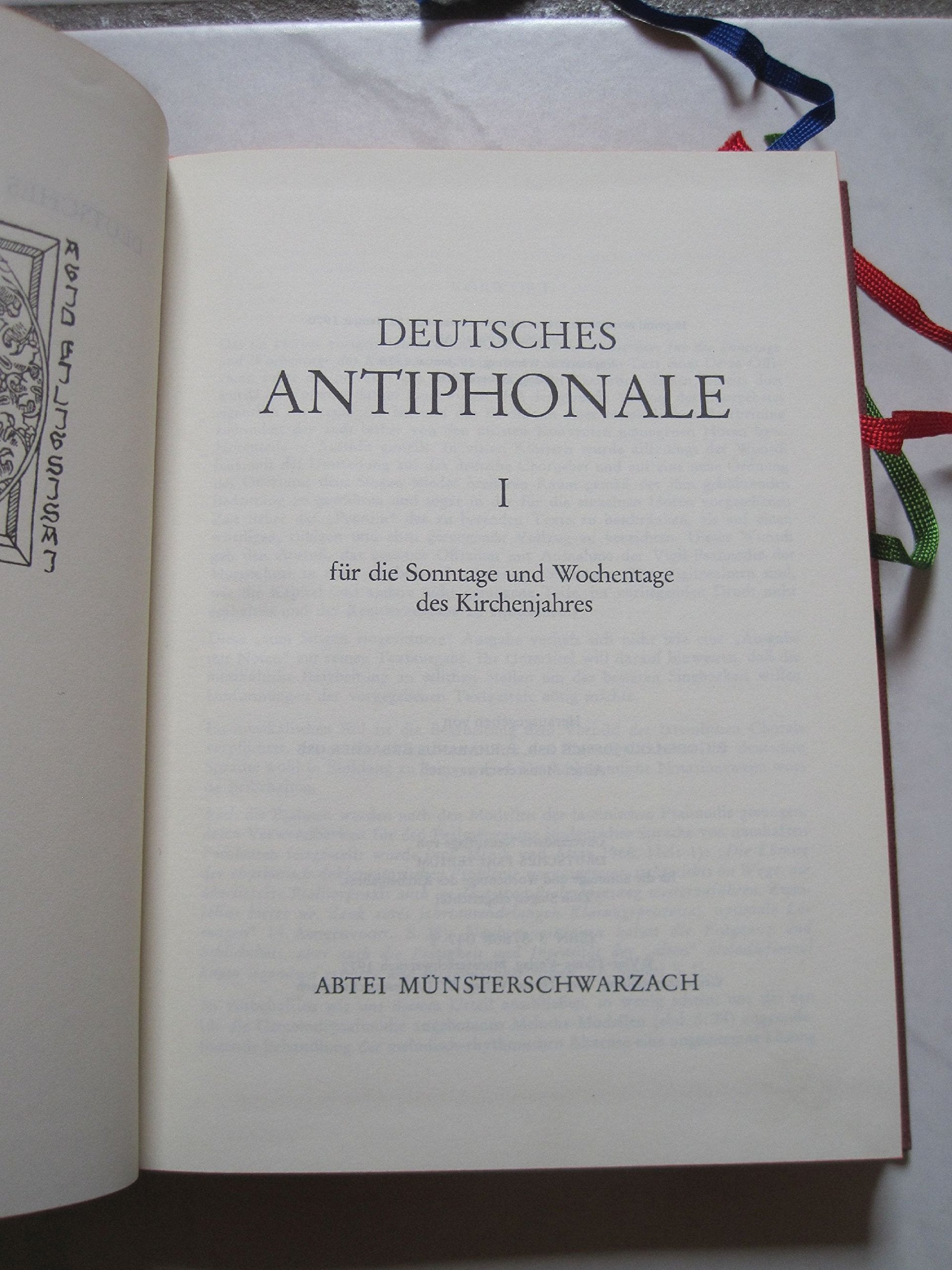 Deutsches Antiphonale I: Für die Sonntage und Wochentage des Kirchenjahres Books