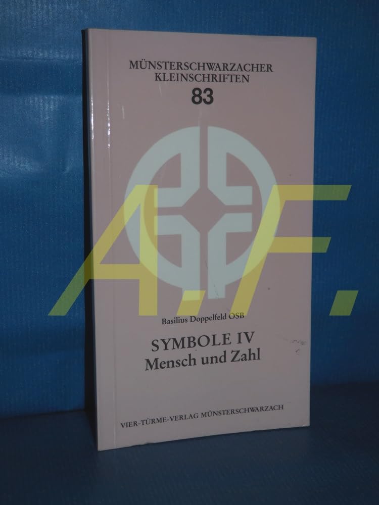 Symbole, Bd.4, Mensch und Zahl (Münsterschwarzacher Kleinschriften) Lifestyle