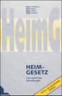 Taschenkommentar Heimgesetz: und zugehörige Verordnungen Law