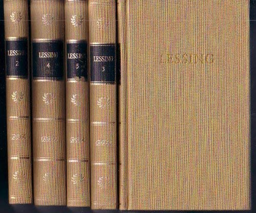 Lessings Werke in fünf Bänden. Mit einem Bildnis Lessings sowie einer Einleitung über Lessings Leben und Schriften von Dr. Theodor Matthias (Bibliothek Deutscher Klassiker) Books