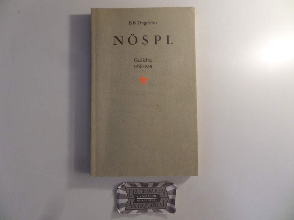Nöspl: Gedichte 1956-1991 (Stroemfeld /Roter Stern) Poetry