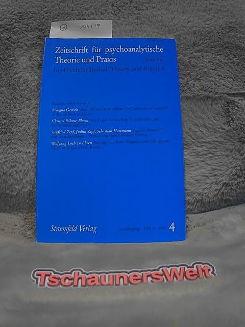 Zeitschrift für psychoanalytische Theorie und Praxis: Jahrgang XVII Psychology