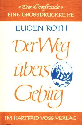 Der Weg übers Gebirg Contemporary literature Books