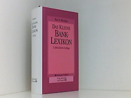 Product Image: Das kleine Bank-Lexikon