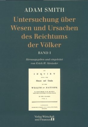 Untersuchung über Wesen und Ursachen des Reichtums der Völker Law Books