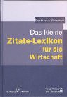 Das kleine Zitate-Lexikon für die Wirtschaft Law