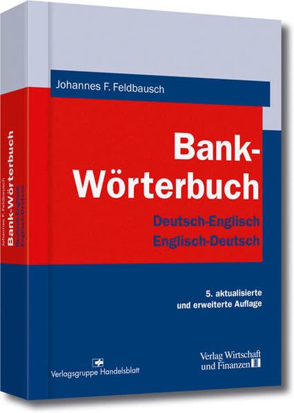 Bank-Wörterbuch: Deutsch - Englisch / Englisch - Deutsch Law