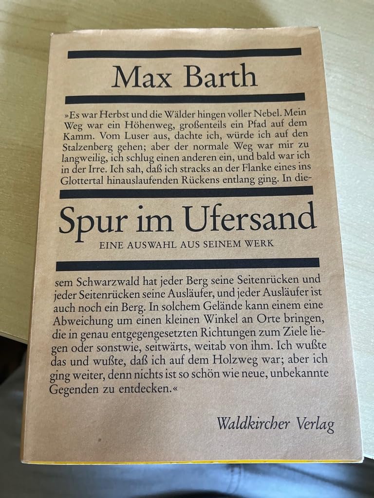 Spur im Ufersand. Eine Auslese aus seinem Werk Books
