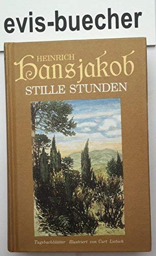 Stille Stunden. Tagebuchblätter Books