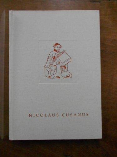 das_werk_des_nicolaus_cusanus-eine_bibliophile_einf book
