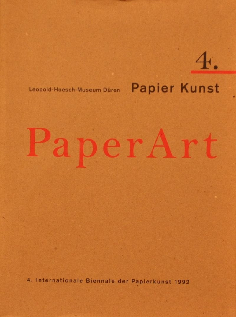 Paper Art - Papier Kunst, 4. Internationale Biennale der Papierkunst 1992 Hobbies & Crafts
