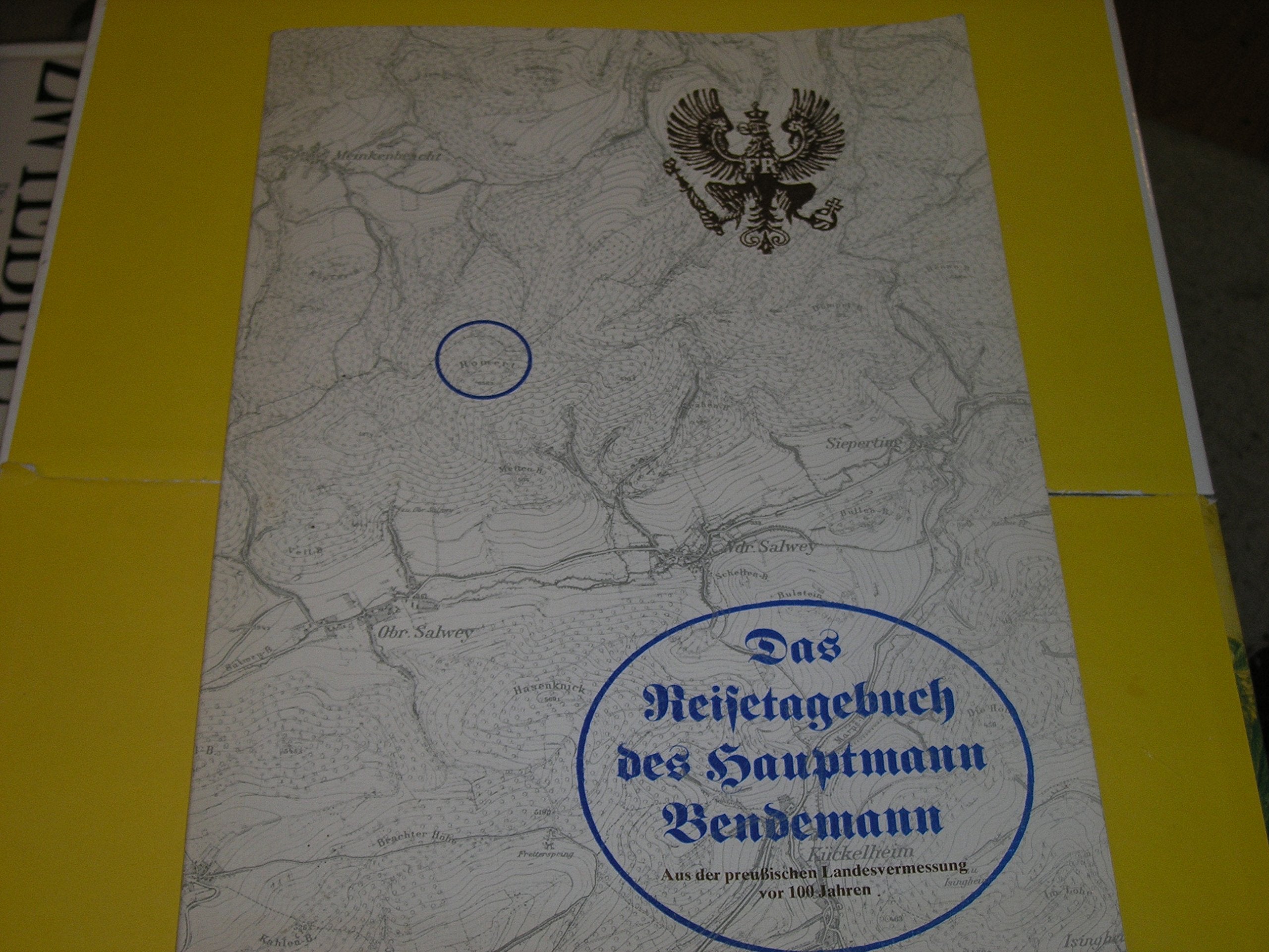 Das Reisetagebuch des Hauptmann Bendemann. Aus der preussischen Landesvermessung vor einhundert Jahren Business & Technology