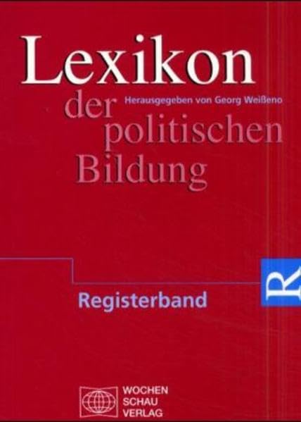 Lexikon der politischen Bildung, 3 Bde. u. 1 Reg.-bd., Registerband Law