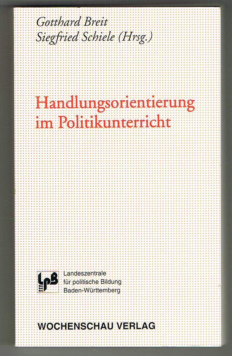 Handlungsorientierung im Politikunterricht book