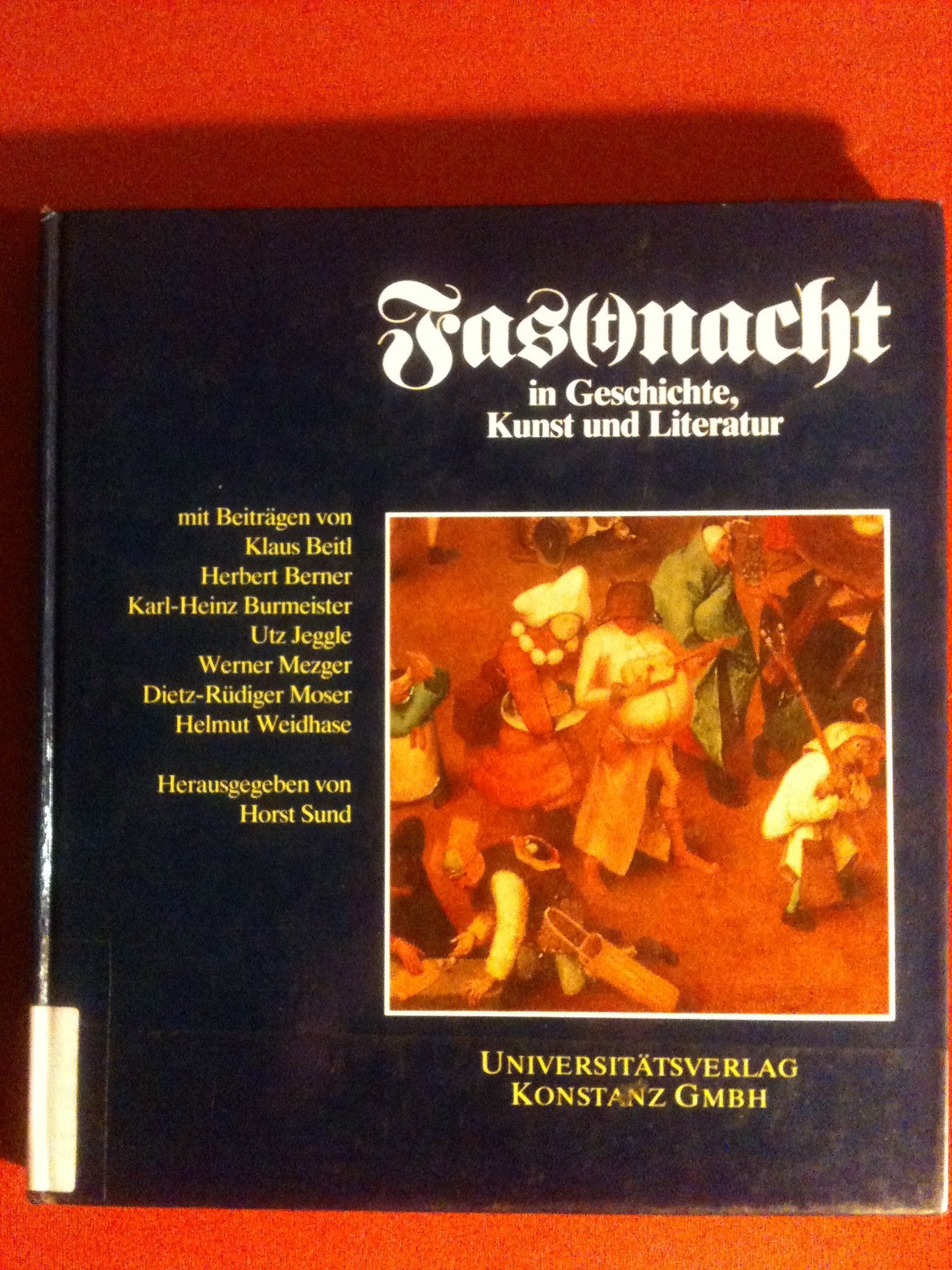Fas(t)nacht in Geschichte, Kunst und Literatur Books
