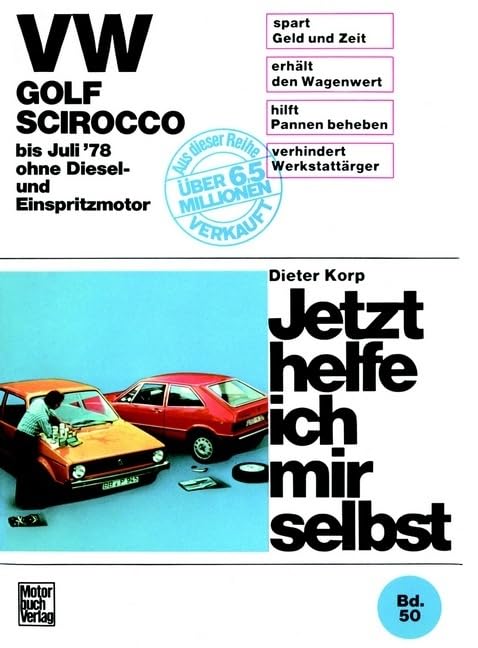 VW Golf/Scirocco ohne Diesel und Einspritzmotor bis 7/1976 Leisure, Home & Garden